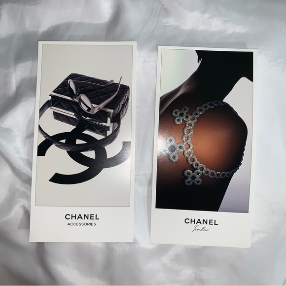 RARE! vintage 1996 CHANEL marketing ephemera BOX SET for NYC Flagship Store - Picture 5 of 12
